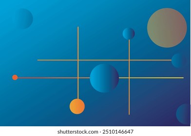 Modelo de design de plano de fundo abstrato dinâmico e moderno