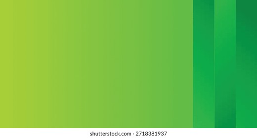 Un fondo abstracto dinámico y moderno con un gradiente de tonos verdes, en transición de cal claro a esmeralda profunda, con un patrón de rayas de Vertical distintivo que crea una sensación de movimiento y d.