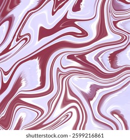 A dynamic and modern abstract design featuring rich burgundy and soft lilac tones.