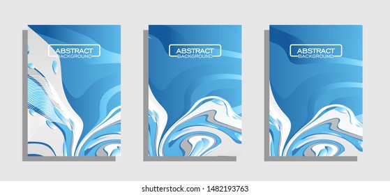 	
Dynamic modern fluid mobile for banners. Vector illustration