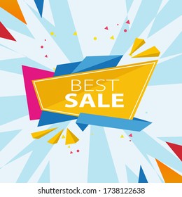 Dynamic modern fluid mobile for flash sale banners. Sale banner template design, Flash sale special offer set