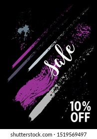 Dynamic modern fluid mobile for sale banners. Sale banner template design, Super sale special offer set.Vector illustration