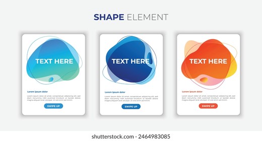 Dynamic modern fluid mobile for sale banners. Sale banner template design, Super sale special offer set.