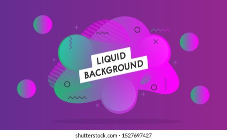 Dynamic modern fluid for sale banners template design, Poster Template, Vector illustration EPS 10