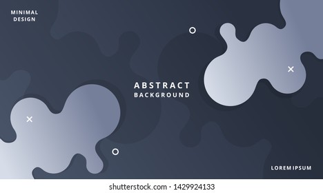 Dynamic Modern Fluid Style Background Liquid Shape suitable for poster, cover, banner, layout, wallpaper, flyer, presentation, landscape landing page