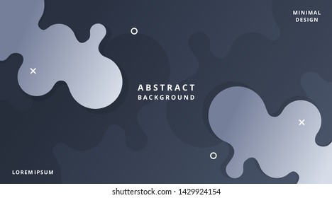 Dynamic Modern Fluid Style Background Liquid Shape suitable for poster, cover, banner, layout, wallpaper, flyer, presentation, landscape landing page