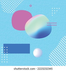 Fondo de degradado geométrico moderno dinámico. Ilustración vectorial. Plantilla de diseño vibrante futurista para cubiertas, carteles, carteles, volantes, presentaciones, tarjetas, banners, anuncios