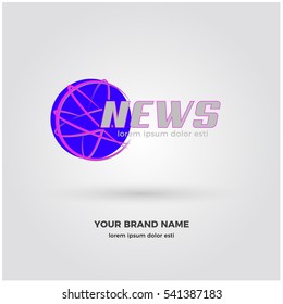 DYNAMIC MODERN NEWS LOGO / ICON