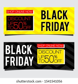 Dynamic modern sale banners. Sale banner template design, Super sale special offer set. Vector illustration illustration on yellow and black design. Discount offer presentation. Creative concept 