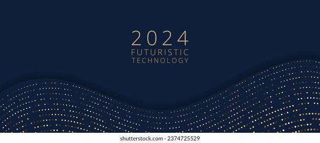 Dynamic modern technology background vector template. This illustration seamlessly integrates futuristic elements, circuit patterns, and dynamic shapes, offering a visually striking representation of 