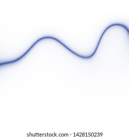 Dynamic Modern Vector Blue Wavy Background
