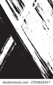 Plano de fundo abstrato do traço do Grunge monocromático dinâmico