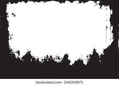 Dynamic Monochrome Texture, Grunge Texture Abstract Background with Striking Black and White Tones