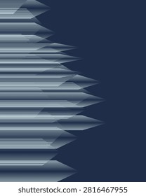  Dynamic Motion Abstract Geometric Line poster   Modern Optical Illusion  and shape distortion with halftone grid dyanmic graphics for wallart and banner