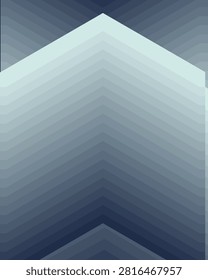  Dynamic Motion Abstract Geometric Line poster   Modern Optical Illusion  and shape distortion with halftone grid dyanmic graphics for wallart and banner
