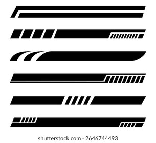 Dinâmico Motorsport vinil gráficos e sintonização de projetos de linha