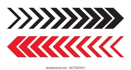 Dynamic moving arrow icon vector illustration. motion effect, symbolizing progress, speed, direction, navigation, growth, and innovation. Perfect for business, technology, success, and creative design