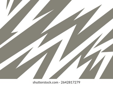 Dynamic multicoloured backdrop featuring jagged spikes and chaotic zigzag patterns