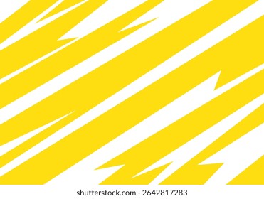 Dynamic multicoloured backdrop featuring jagged spikes and chaotic zigzag patterns