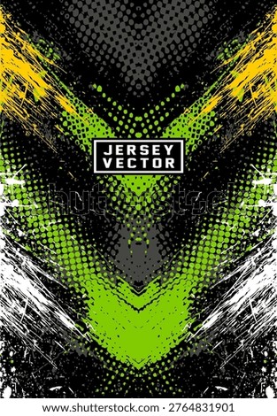 DYNAMIC NEON GREEN GRUNGE TEXTURE FOR SPORTS SHIRT SUBLIMATION