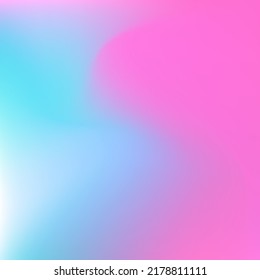 Malla Dinámica De Gradiente De Giro De Curva Liquida De Neón. Fondo vibrante de gradiente de color vivo en el cielo. Textura borrosa borrosa del Pastel de Agua Ondulada. Papel de escritorio multicolor rosa brillante multicolor.