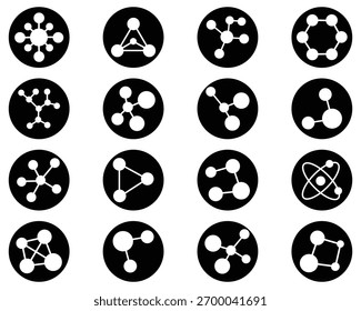 Dynamic Network Icon Set – Scalable Vector Symbols for Technology, Data, and Innovation