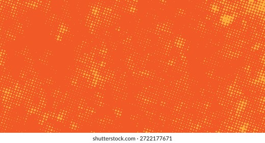 Fondo naranja dinámico con