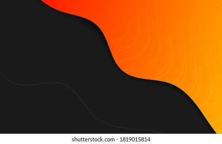 dynamic orange black background, minimal gradient background.