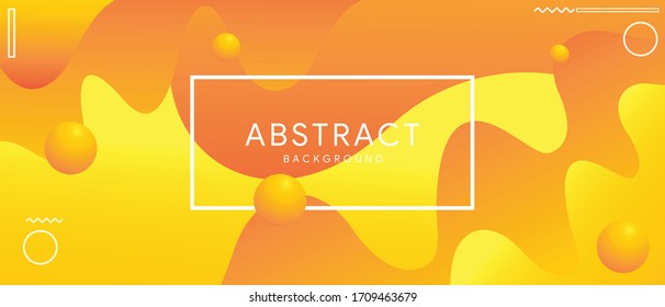 Dynamic orange textured background design in 3D style with orange color. EPS10 Vector background.