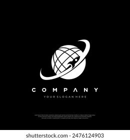 Dynamic Orbit Logo Design Premium Design