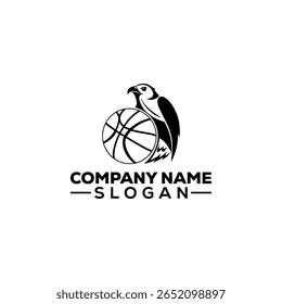 Dynamic Otter with Basketball Logo Design