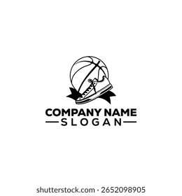 Dynamic Otter with Basketball Logo Design