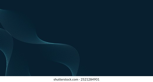 Dynamic Particle Flowing Wave Design with Bold Contrasting Colors and Sharp Edges, Perfect for Creative Branding, Modern Web Design, and Digital Art Projects