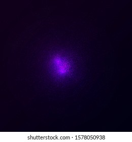 Dynamic particles. Glowing dots. Fluid cover. Digital flow. Smoke effect. Technology banner. Vector Illustration.