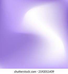Dynamic Pastel Violet Lavender Blurred Texture. Fashion Liquid Spotlight White Fluid Swirl Gradient Mesh. Paint Vibrant Cold Curve Gradient Backdrop. Trendy Watercolor Color Purple Background.