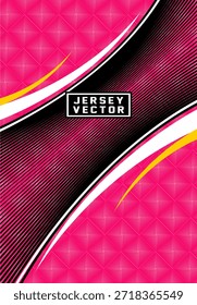 DYNAMIC PINK ABSTRACT PATTERN FOR JERSEY UNIFORM DESIGN