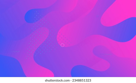 Dynamic Poster. 3d Landing Page. Art Modern Background. Bright Journal. Pink Trendy Layout. Futuristic Paper. Cool Colorful Geometry. Abstract Concept. Magenta Dynamic Poster