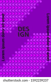 Dynamic poster template, abstract shapes patterns. Abstract cover suitable for banner, flyers, brochures or presentation. vector eps10