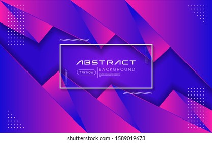 Dynamic purple color background with abstract fluid textured decoration design.