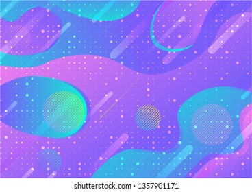 Dynamic Purple Color Textured Geometric Shape Abstract Background