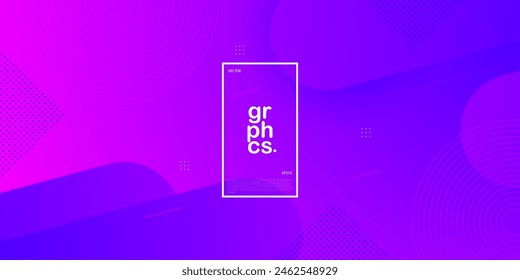 Fondo abstracto oscuro púrpura dinámico con diseño simple del modelo para el Anuncio, cubierta, libro, flayer, y otro Diseño gráfico del elemento. Vector Eps10