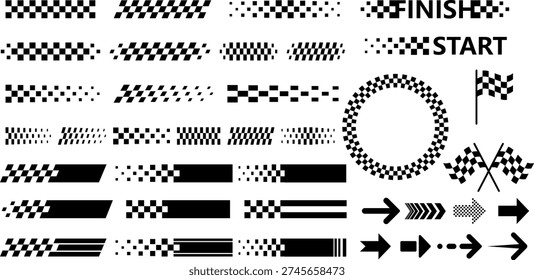 Vector rayas carreras dinámico
