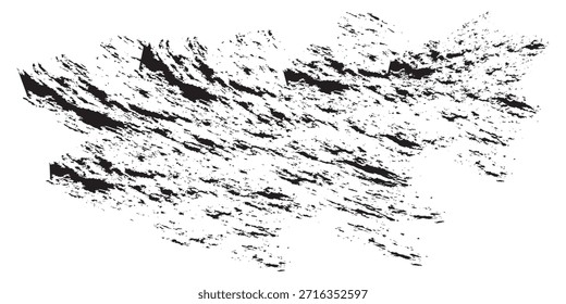 Una textura grunge en blanco y negro dinámica y cruda, con pinceladas orgánicas y patrones afligidos, perfecta para agregar una sensación artística y vanguardista a cualquier diseño.