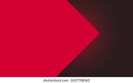 Dynamic Red and Black Abstract Arrowhead Design: Modern Geometric Background with Bold Contrasts and Subtle Gradients for Digital Projects and Creative Presentations