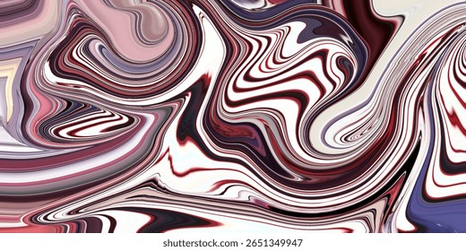 Dynamic red and black marbled swirl with high contrast waves, creating an abstract visual perfect for modern art, design, and digital backgrounds.