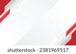 Dynamic Red Diagonal Lines on Clean White Background. Shutterstock Graphic Template