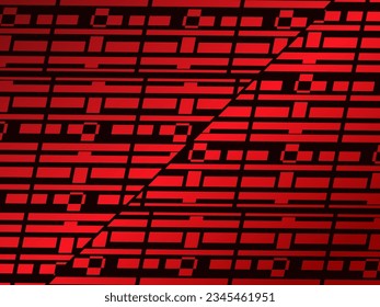 Dynamic red geometry with dark gradient background, perfect for brochure, advertisement, card, banner, promotion, certificate, printer, batik, charter, etc.
