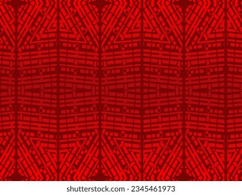 Dynamic red geometry with dark gradient background, perfect for brochure, advertisement, card, banner, promotion, certificate, printer, batik, charter, etc.