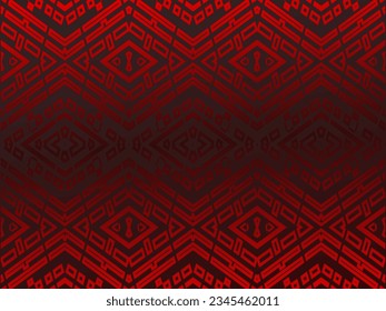Dynamic red geometry with dark gradient background, perfect for brochure, advertisement, card, banner, promotion, certificate, printer, batik, charter, etc.