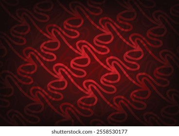 Dynamic red line pattern art wallpaper background vector illustration.